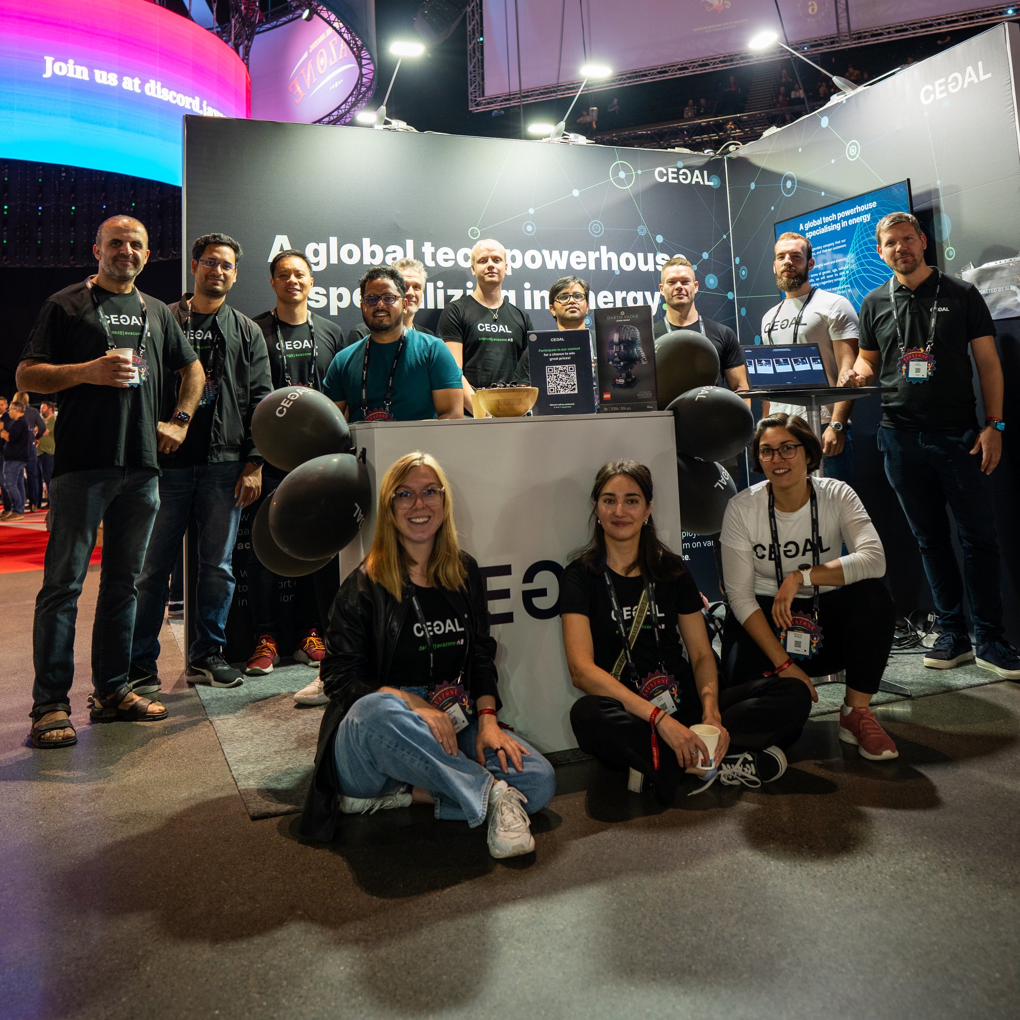 The Cegal team at JavaZone