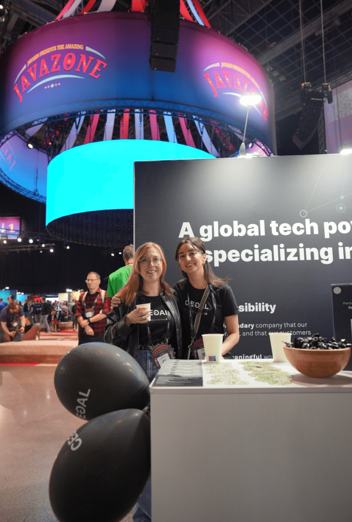 Cegal stand at Javazone