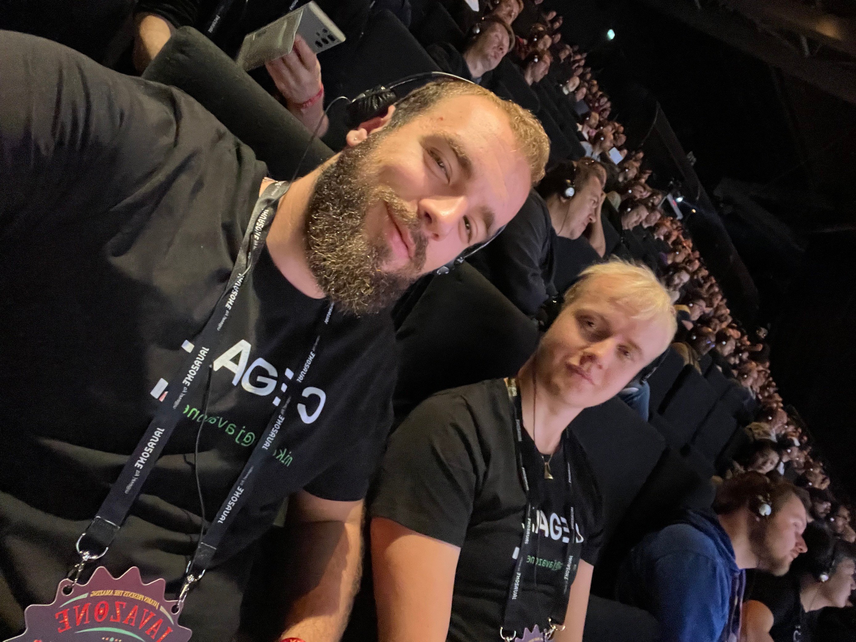 Enjoying sessions at Javazone