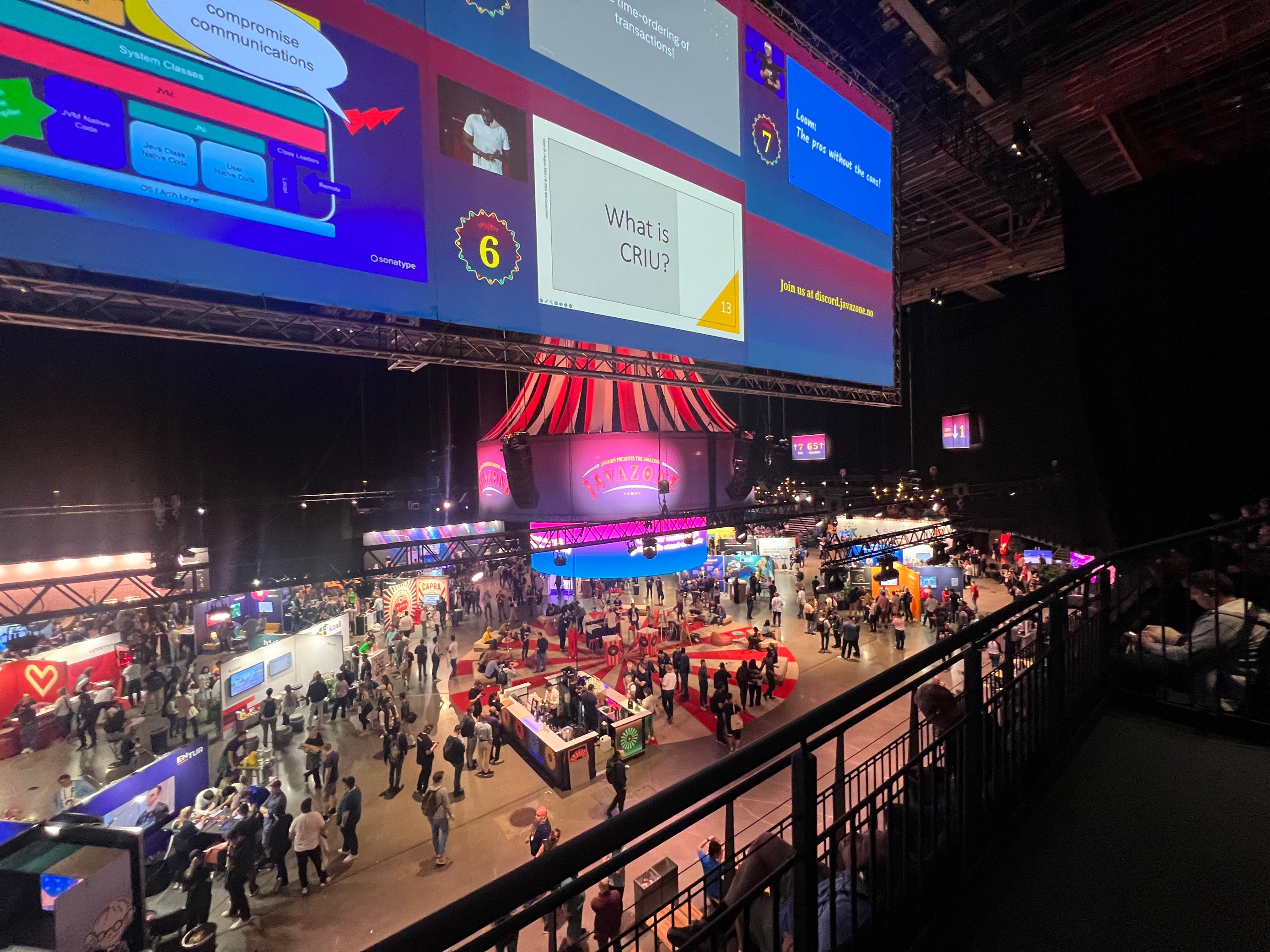 Javazone area
