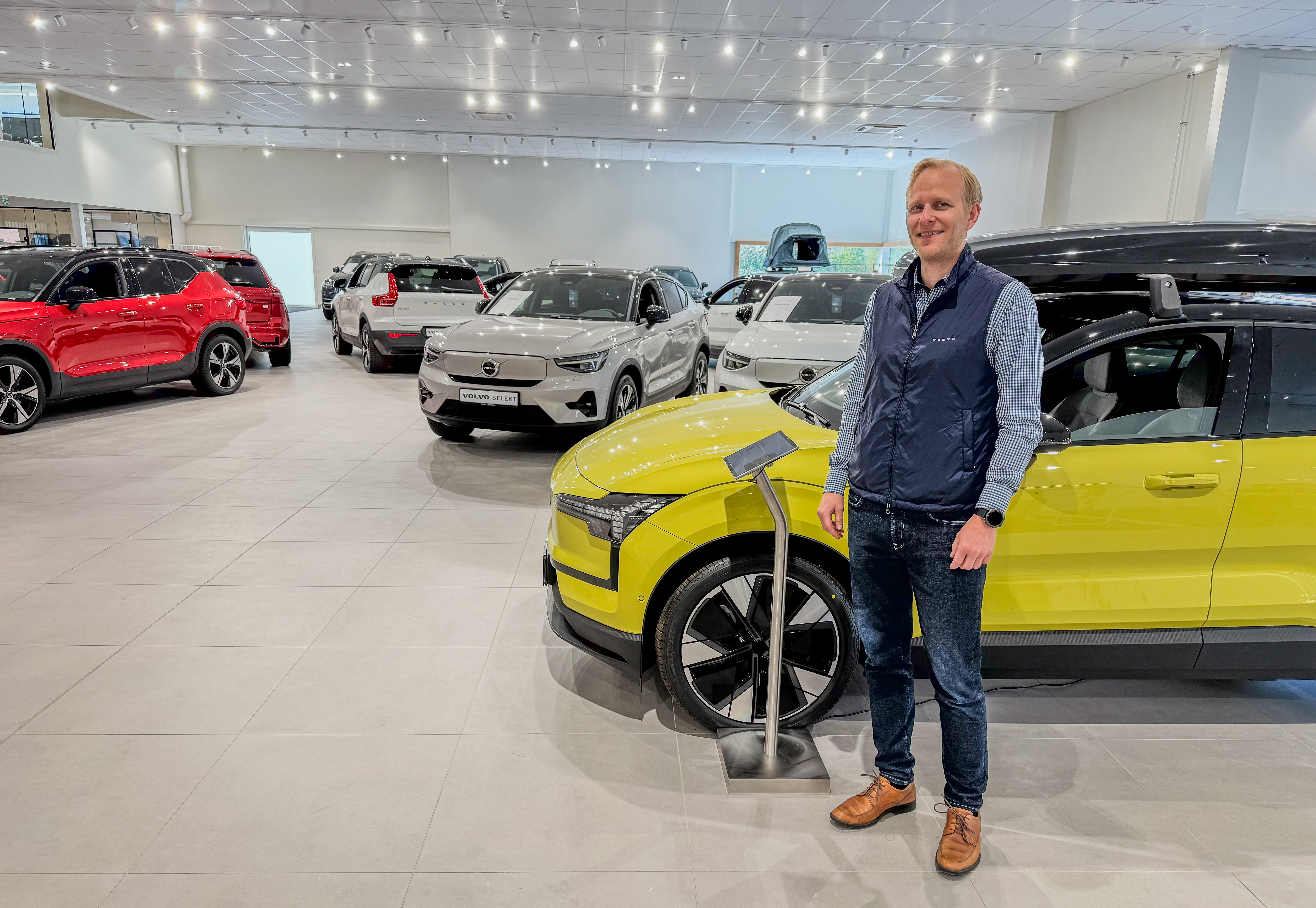 Ole-Alexander Moy, Head of Digital på Volvo Car Stor-Oslo. 