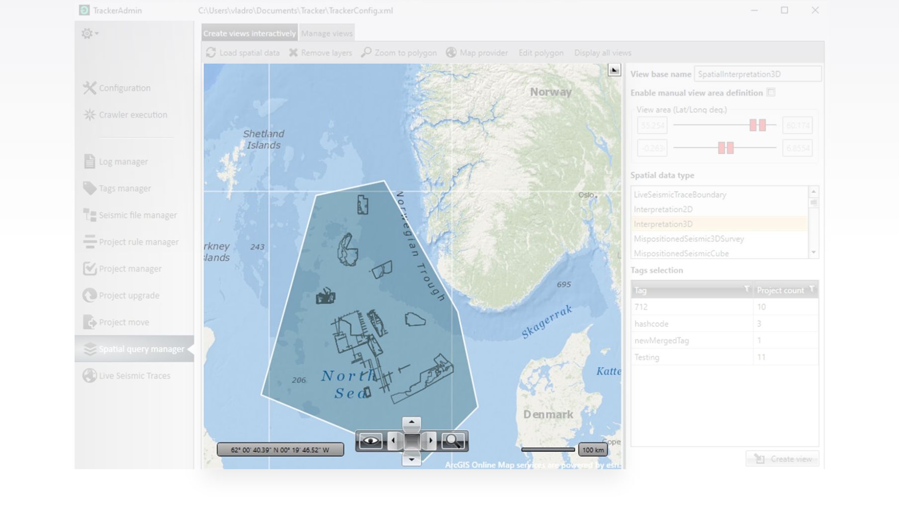 Blueback_project_tracker_Spatial_query_manager