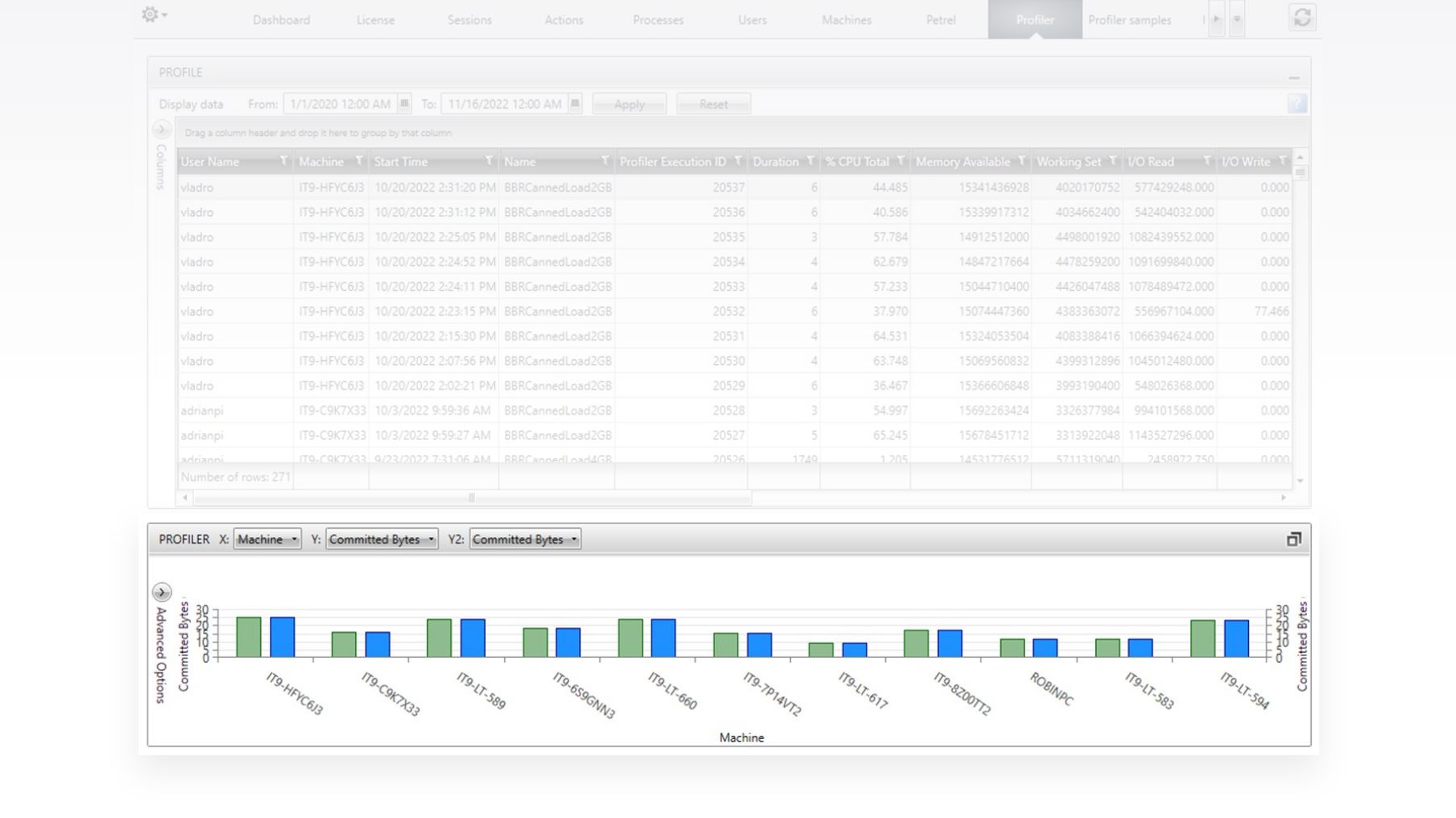 Blueback_system_center_System_center_profiler