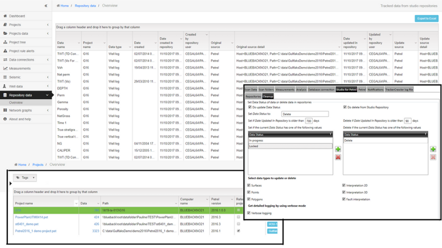 Blueback Project Tracker_repository