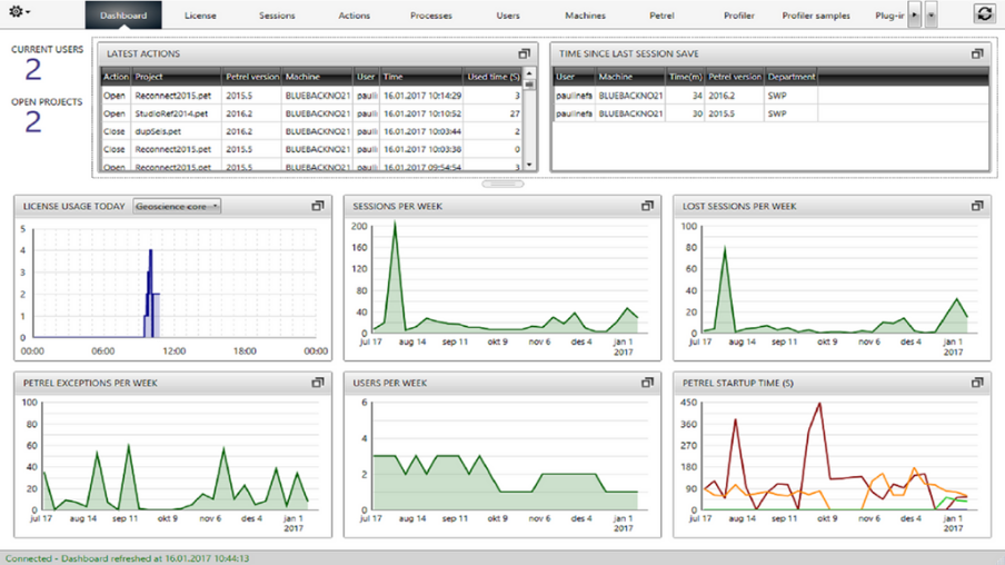 Blueback System Center_application