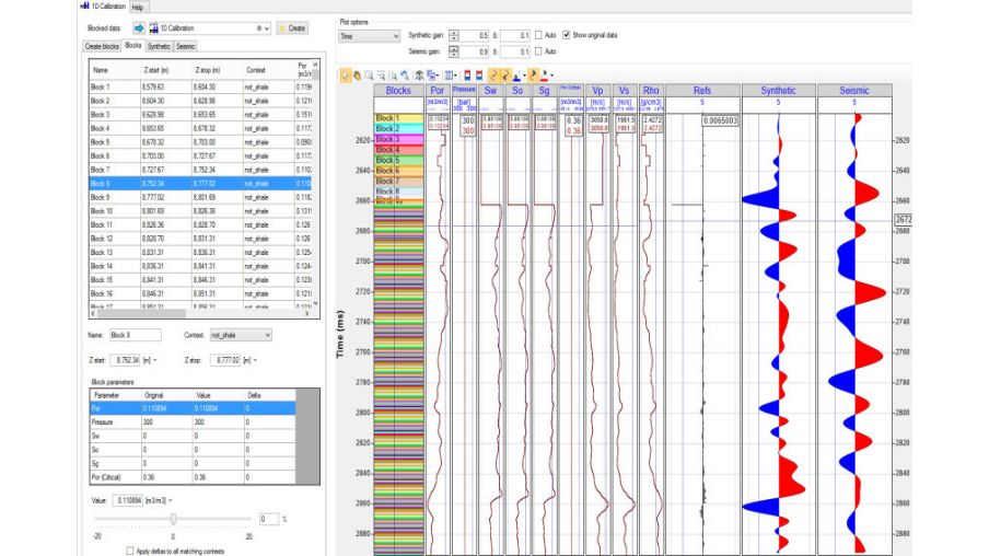 Blueback Rock Physics_forward modeling